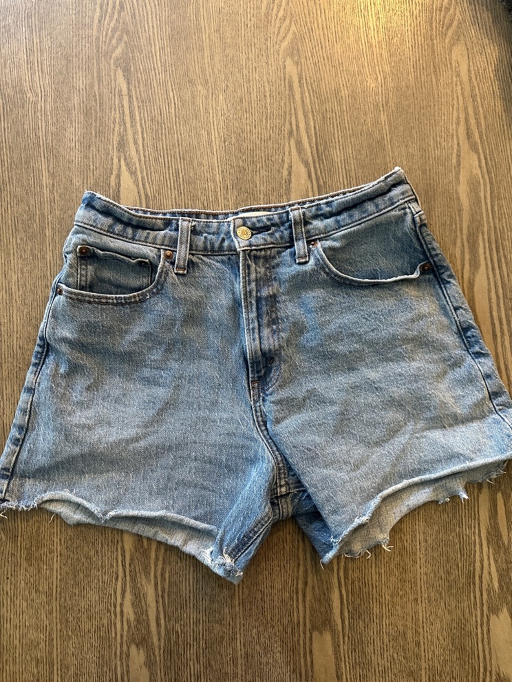 Abercrombie The Dad Short High Rise Curve Love